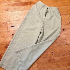 Sage green business casual trouser